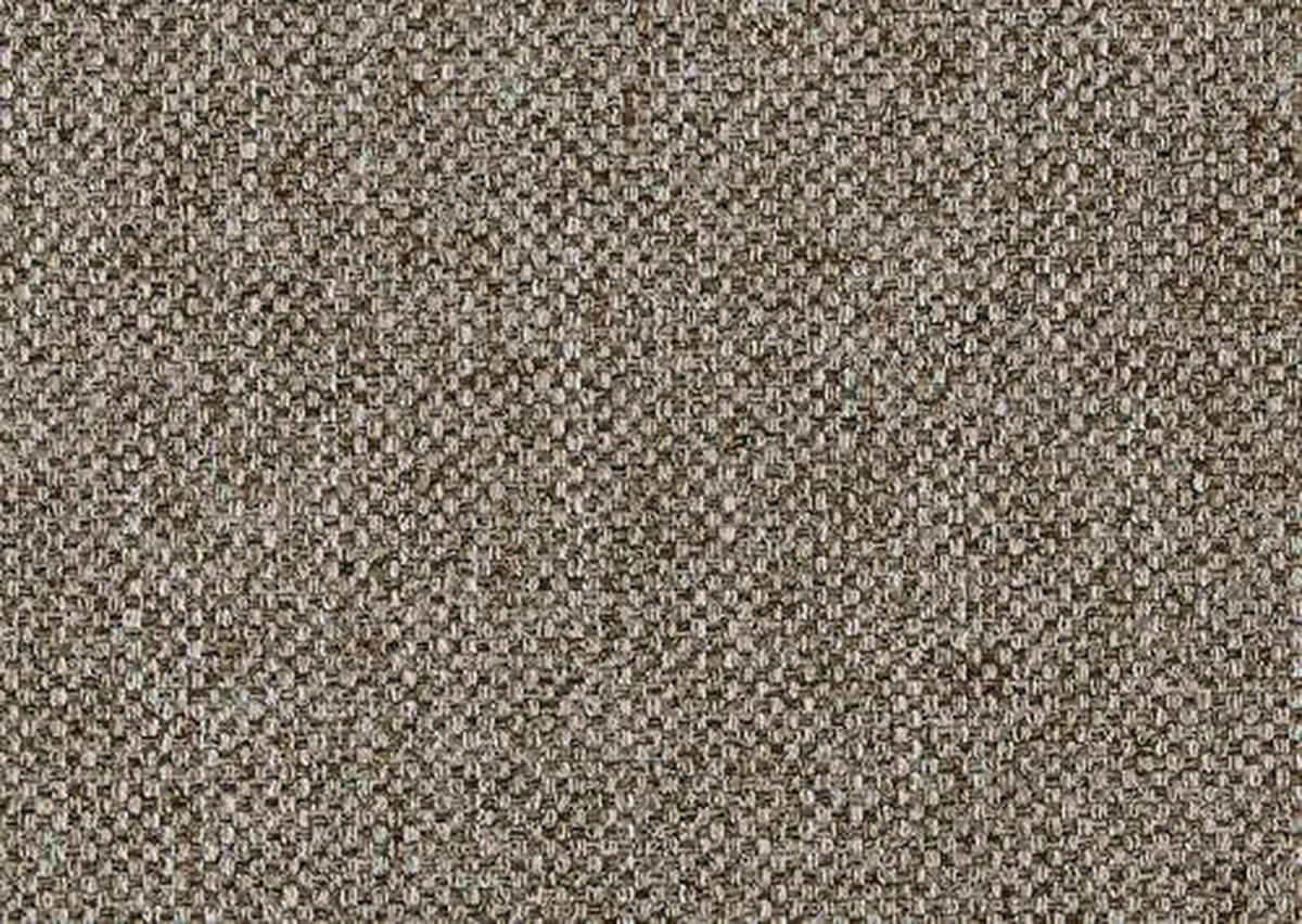 ECKSOFA Flachgewebe Hellbraun  - Hellbraun/Schwarz, Design, Textil/Metall (210/260cm) - Johann Jakob