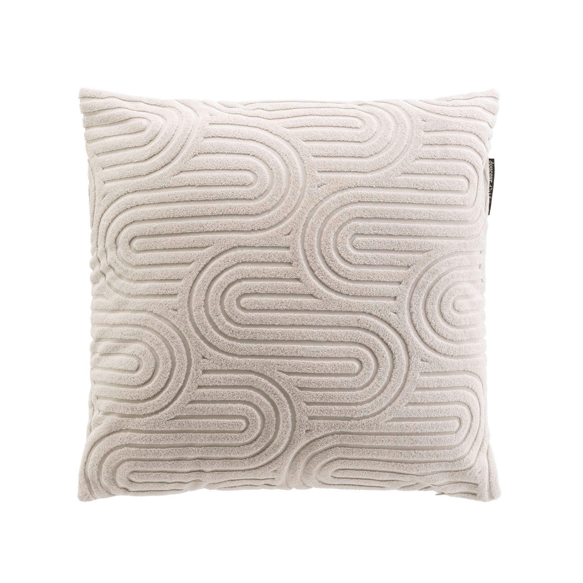 UKRASNI JASTUČIĆ - bež, Basics, tekstil (45/45cm)