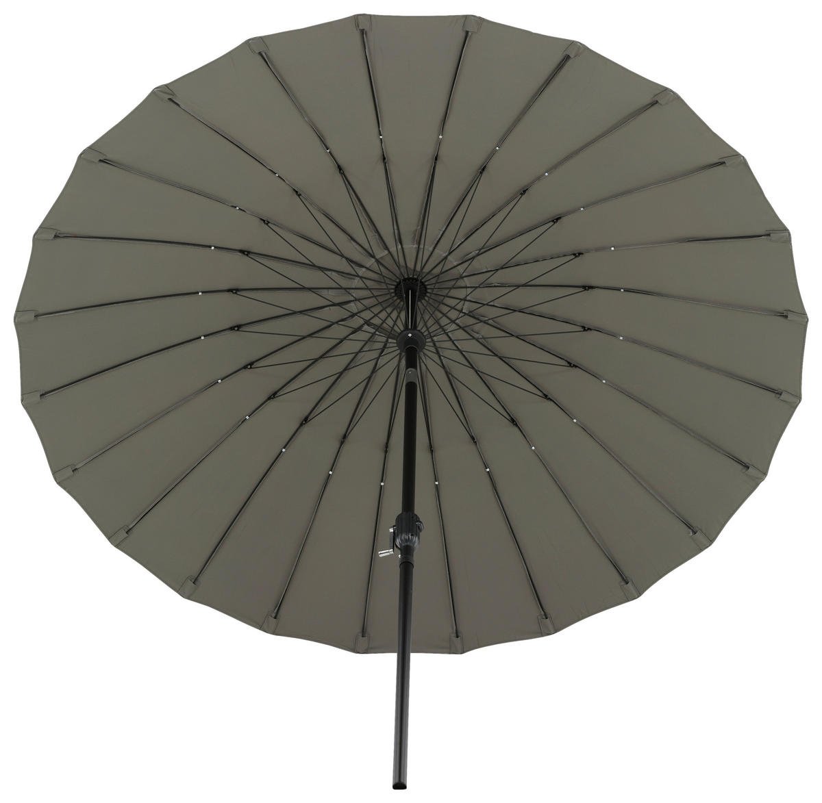SONNENSCHIRM  - Grau, KONVENTIONELL (270/270cm) - Gardenson
