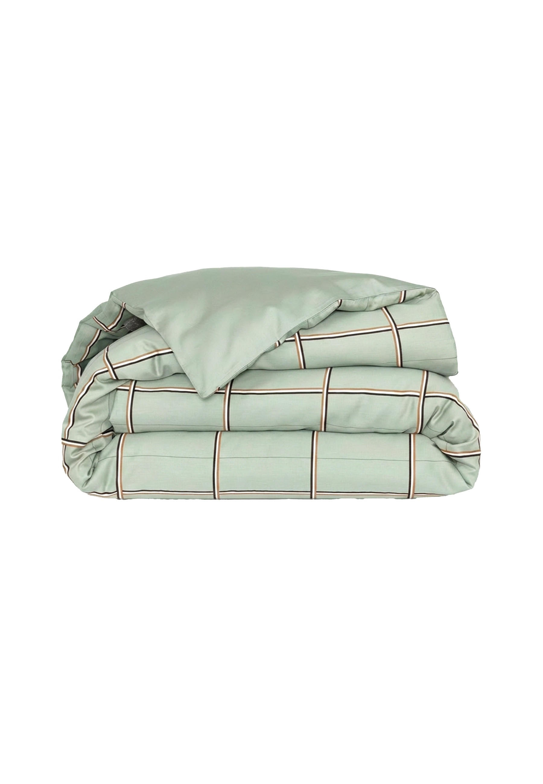 BETTWÄSCHESET Boss Check 160/210 cm  65 cm/100 cm  - Mintgrün, Design, Textil (160/210cm) - Hugo Boss