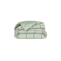 BETTWÄSCHESET Boss Check 160/210 cm  65 cm/100 cm  - Mintgrün, Design, Textil (160/210cm) - Hugo Boss