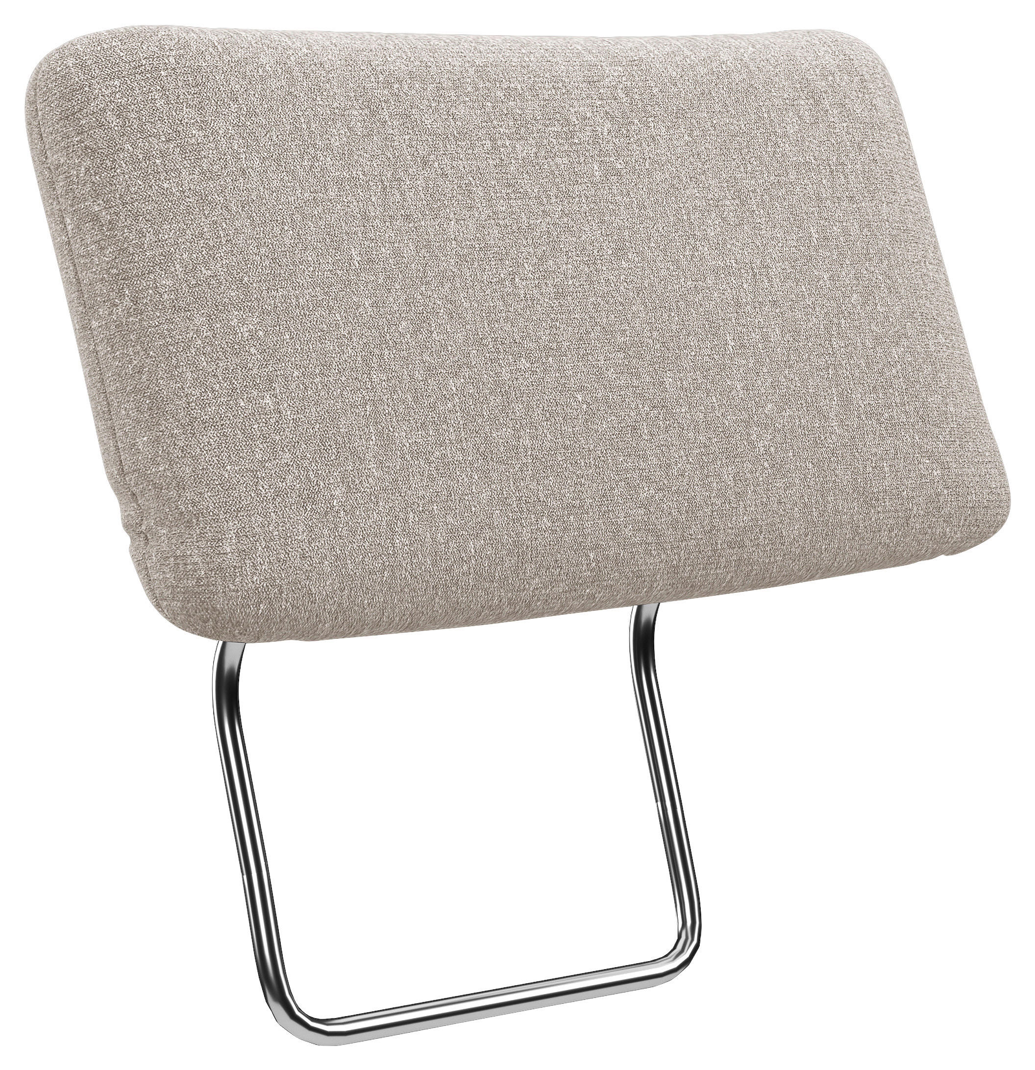 KOPFSTÜTZE in Flachgewebe  - Greige, Modern, Textil (50/25/12cm) - Sit & More