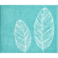 BIDET-VORLEGER Duetto Türkis 55/65 cm  - Türkis, Basics, Kunststoff/Textil (55/65cm) - Grund