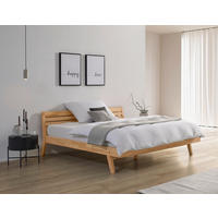 BETT 180/200 cm  in Kernbuche  - Kernbuche, MODERN, Holz (180/200cm) - MID.YOU