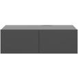 LOWBOARD Newniq in 120/36,7/45 cm - Anthrazit, Design, Holzwerkstoff (120/36,7/45cm) - Hom`in