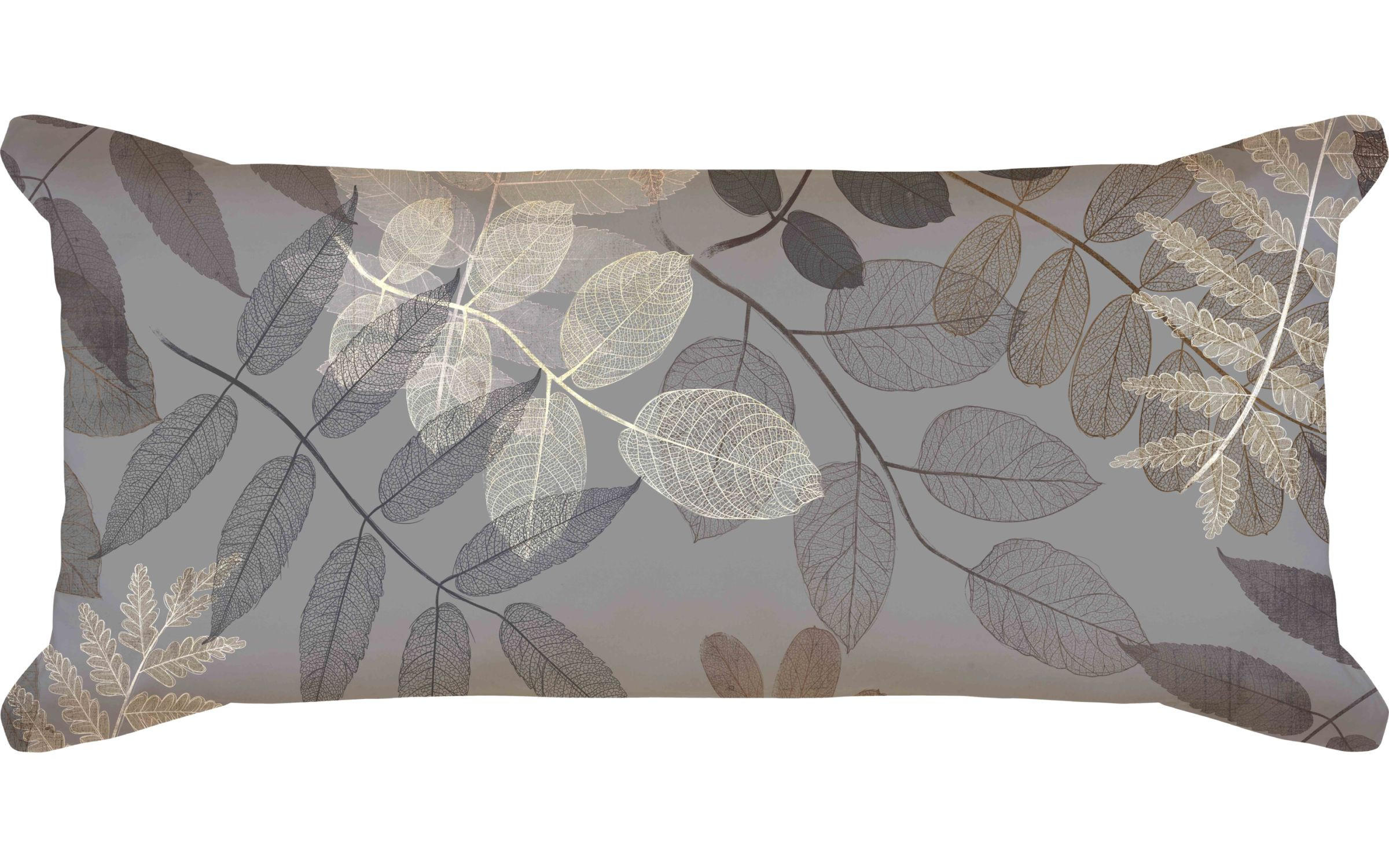 KOPFPOLSTERBEZUG Atelier 40/80 cm  - Grau, Design, Textil (40/80cm) - Estella