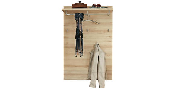 GARDEROBENPANEEL 84/128/29 cm - Buchefarben, KONVENTIONELL, Holzwerkstoff (84/128/29cm) - Voleo
