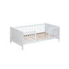 BODENBETT WIKI Weiß  - Weiß, Basics, Holz (145/76/50cm) - My Baby Lou