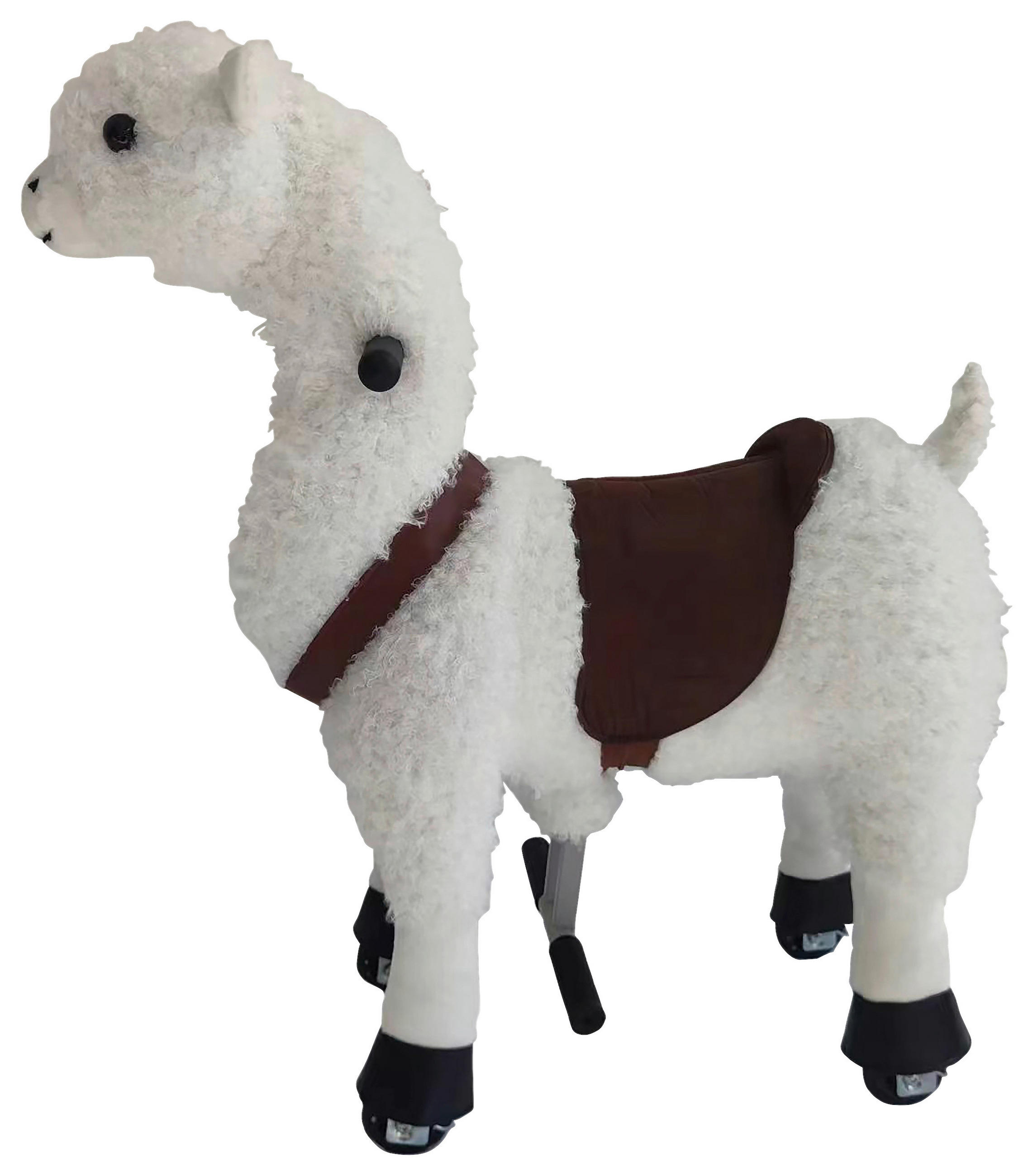 GUNGDJUR Einhorn  - vit/brun, Basics, metall/textil (76/27/85cm) - My Baby Lou