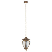 AUSSENLEUCHTE - Goldfarben/Schwarz, Basics, Glas/Metall (40/40/15cm) - MAYTONI
