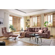 ECKSOFA in Chenille Braun  - Schwarz/Braun, MODERN, Kunststoff/Textil (172/276cm) - Hom`in