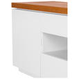 LOWBOARD  in 173/56/40 cm  - Eichefarben/Weiß, MODERN, Holz/Holzwerkstoff (173/56/40cm) - Carryhome