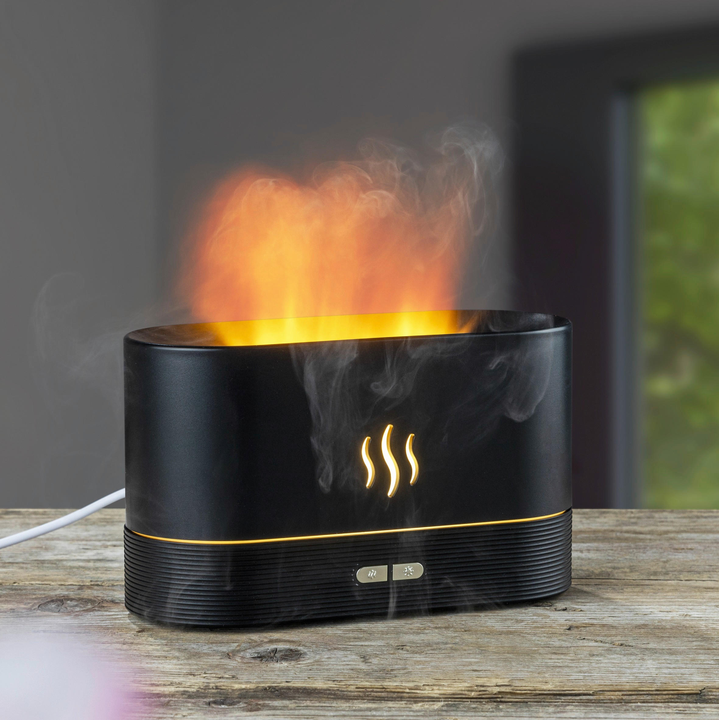 BUTLERS Aroma-Diffuser Cloud Nine – Raumerfrischer Mit Keramikabdeckung, Timer & LED-Licht In 7 Farben