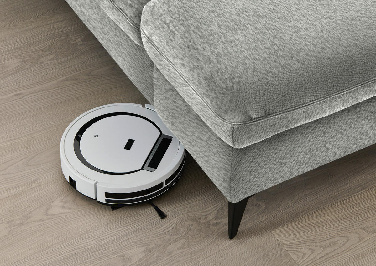 ECKSOFA Chenille Silberfarben  - Silberfarben/Schwarz, Design, Textil/Metall (198/288cm) - Beldomo Style