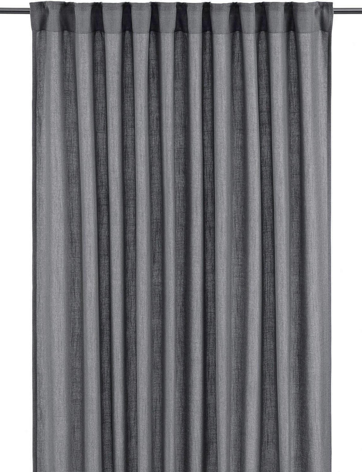 FERTIGVORHANG  blickdicht   145/320 cm 2 Stück  - Grau, Basics, Textil (145/320cm) - Svanefors