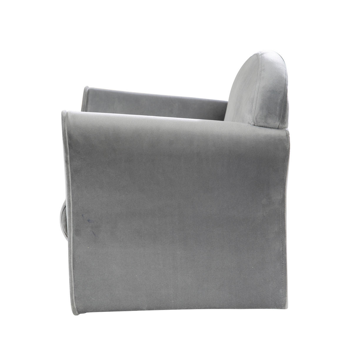 KINDERSESSEL - Silberfarben/Grau, Basics, Textil (49/43/39cm) - Roba