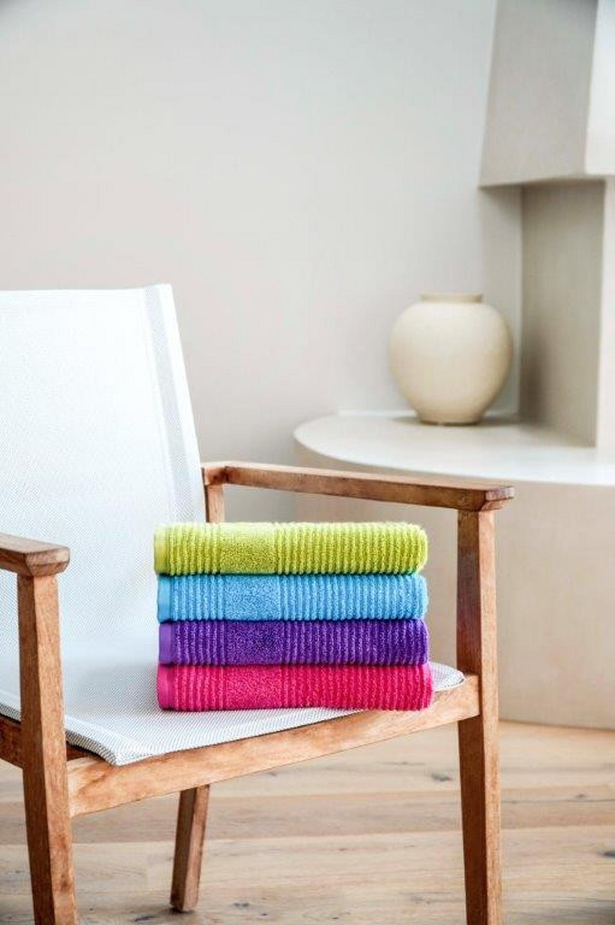 GÄSTETUCH 30/50 cm TOMORROW Violett  - Violett, Basics, Textil (30/50cm) - Vossen
