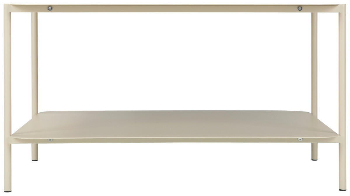 COUCHTISCH 73,4/70/40 cm quadratisch Kaschmir  - Kaschmir, Design, Metall (73,4/70/40cm) - Carryhome