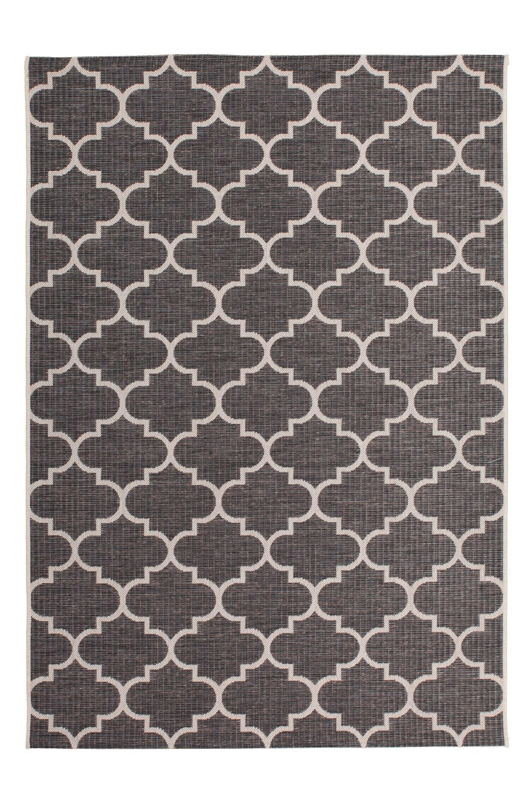 LÄUFER 80/230 cm Indonesia - Batu Grau  - Grau, KONVENTIONELL, Textil (80/230cm)