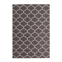 LÄUFER 80/230 cm Indonesia - Batu Grau  - Grau, KONVENTIONELL, Textil (80/230cm)