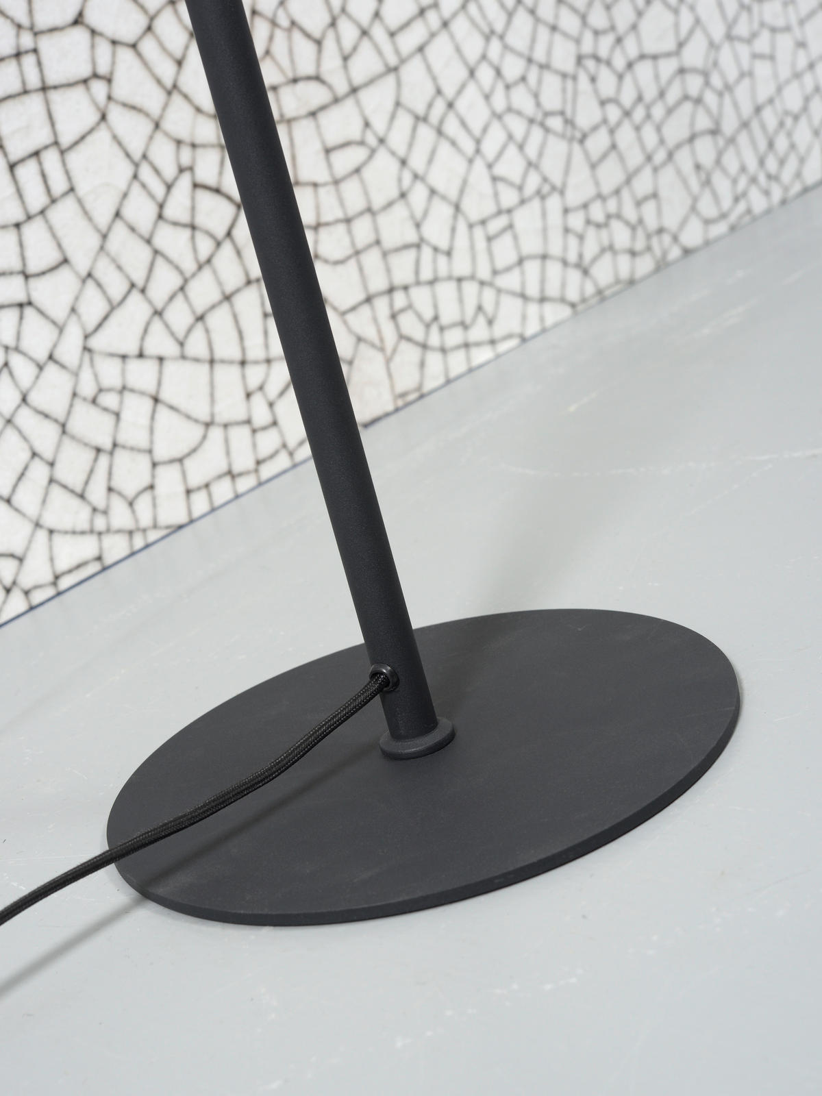 STEHLEUCHTE 17/141 cm    - Schwarz, Design, Metall (17/141cm) - It's about Romi