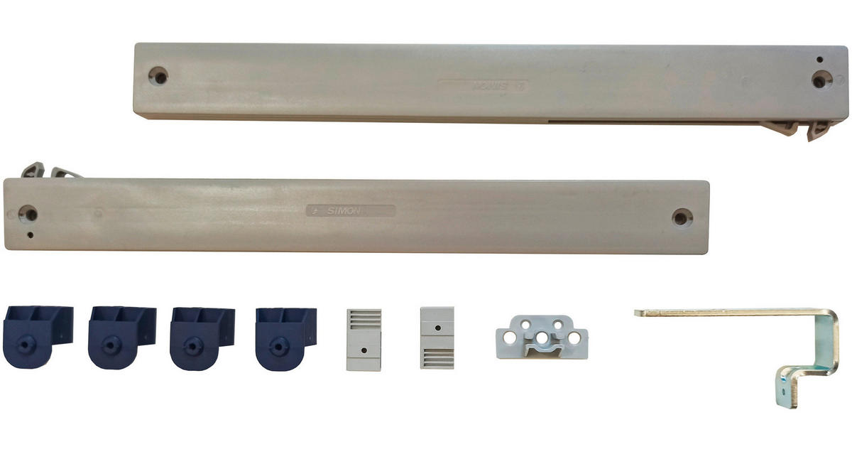 Amortizor De Ușă   - gri deschis, Konventionell, plastic - Carryhome