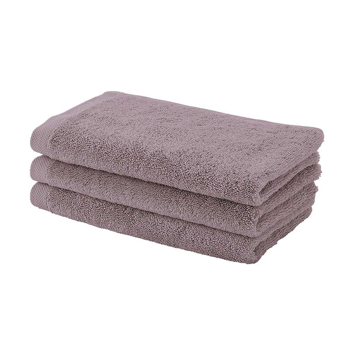GÄSTETUCH London Mauve 30/50 cm  - Mauve, Basics, Textil (30/50cm) - Aquanova