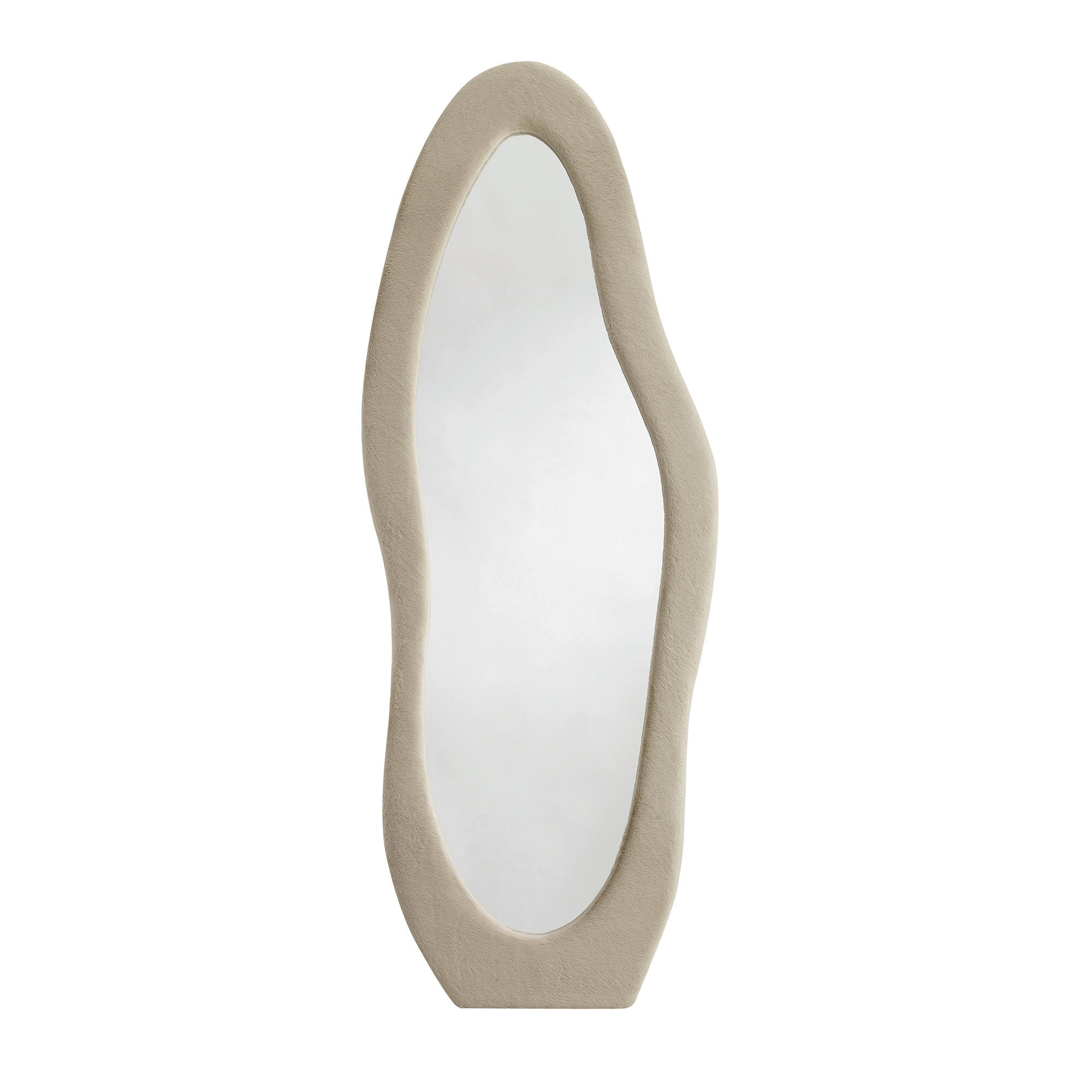 STANDSPIEGEL 60/160/3,5 cm  - Champagner, Design, Glas/Holzwerkstoff (60/160/3,5cm) - Livetastic