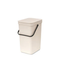 ODPADKOVÝ KÔŠ, 12 l - béžová, Basics, plast (24,9/35,10/20cm) - Brabantia