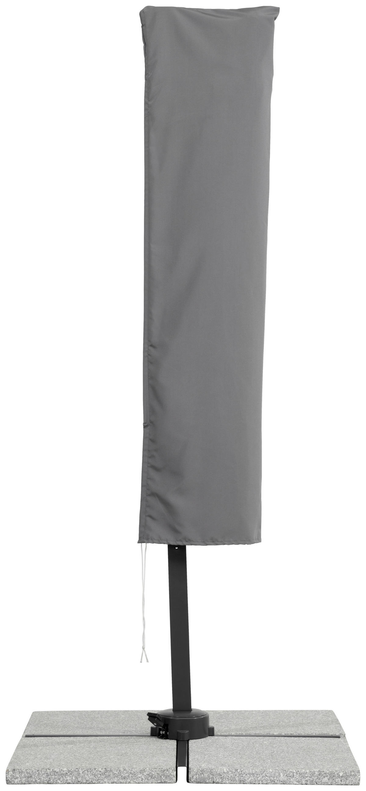 BOČNÍ SLUNEČNÍK 300/239/230 cm - přírodní barvy/antracitová, Basics, kov/textil (300/239/230cm)