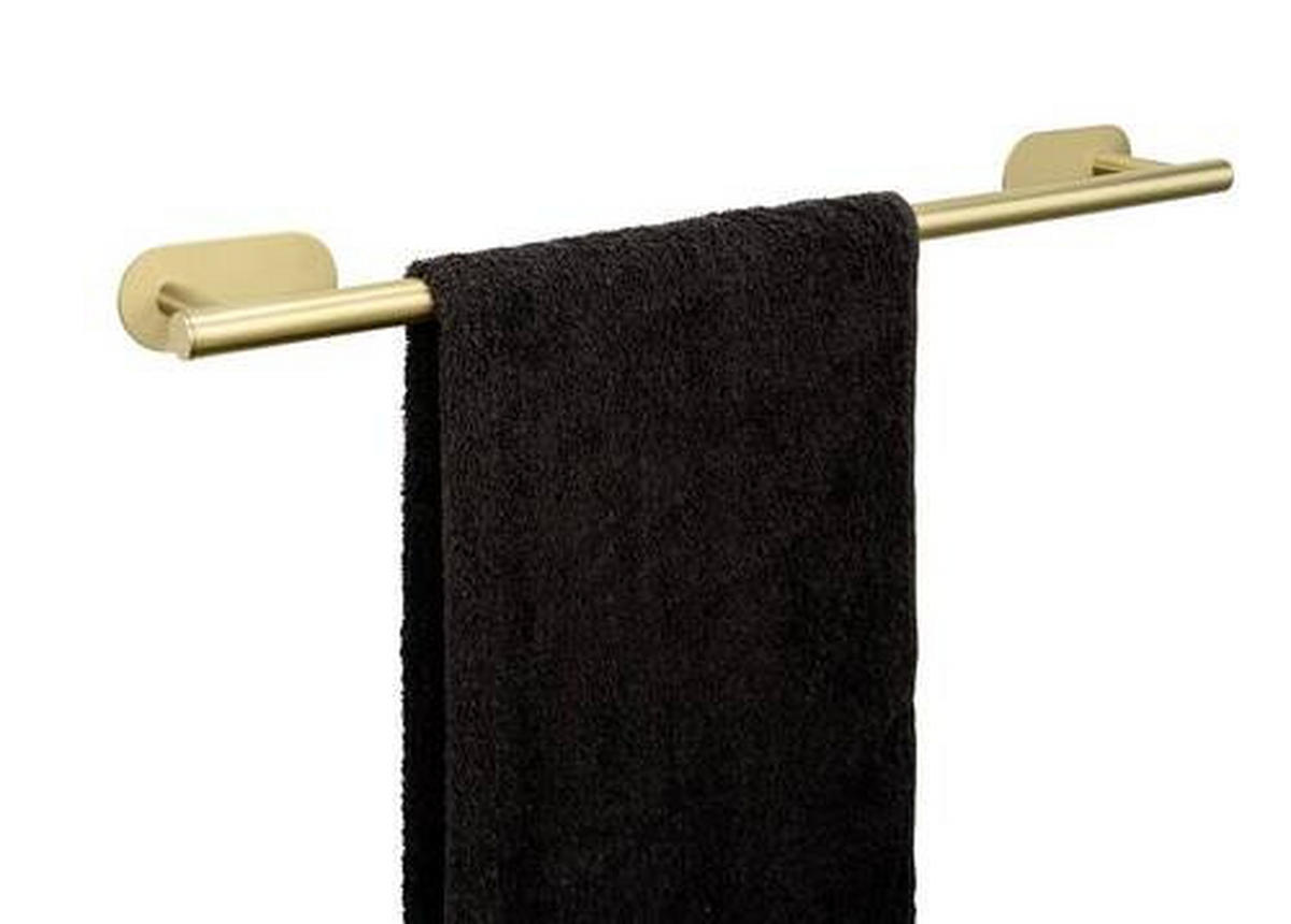KÉZTÖRLŐTARTÓ 60/4,5/7 cm  - arany, Lifestyle, fém (60/4,5/7cm) - Mömax
