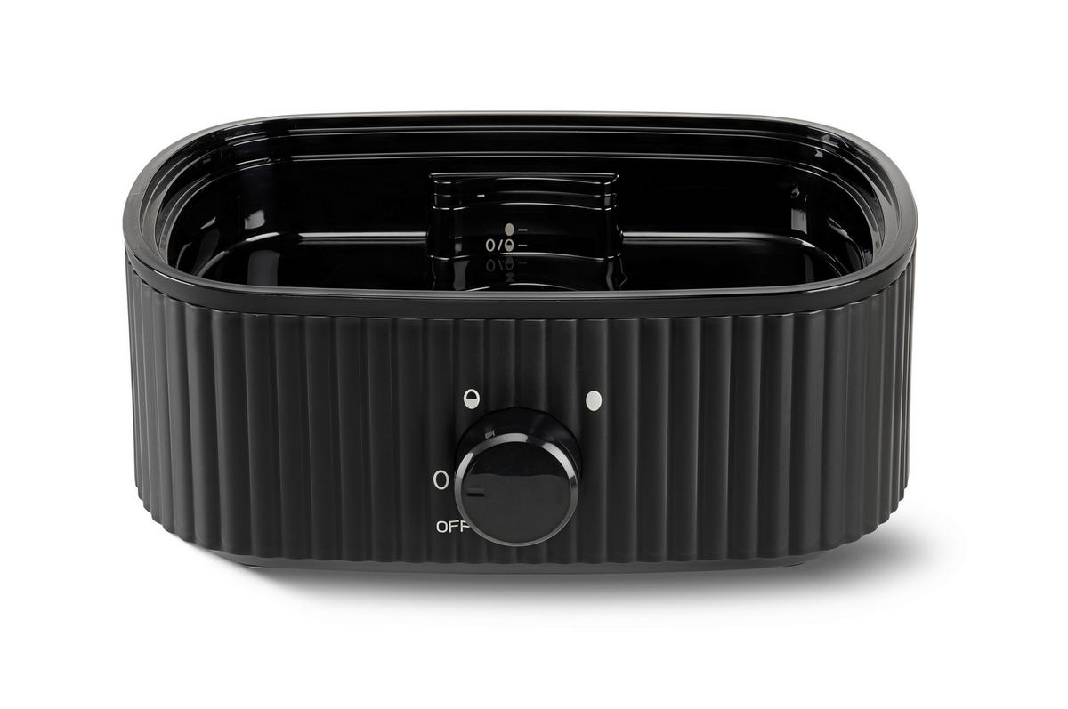 EIERKOCHER  - Schwarz, Trend, Kunststoff/Metall (19,6/16,1/15,3cm) - Homeware Profession.