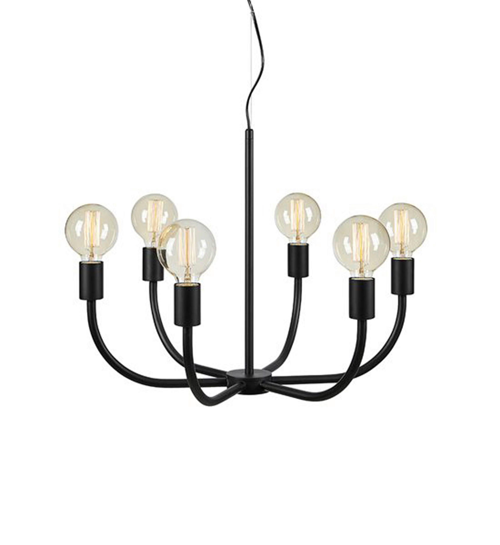 HÄNGELEUCHTE 63/47/63 cm - Schwarz, Design (63/47/63cm) - Markslöjd