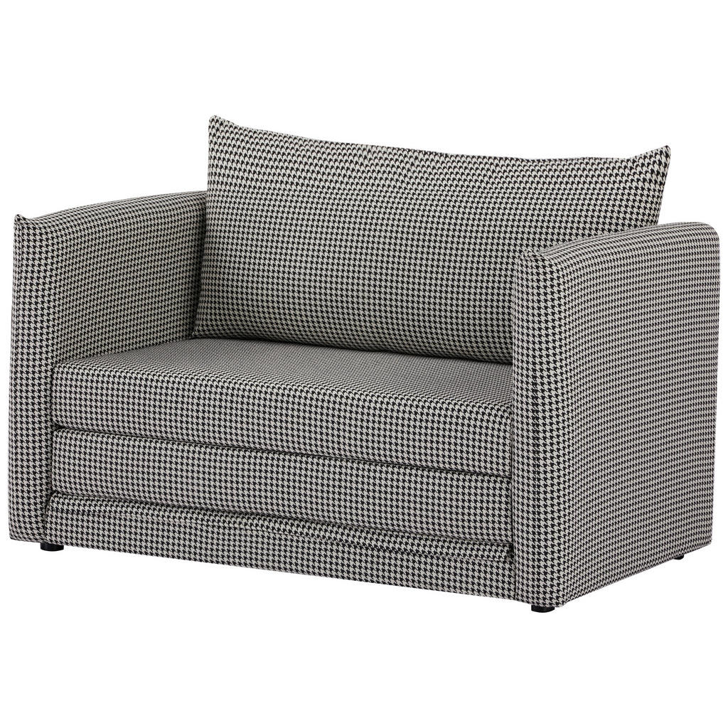 Thumbnail - Mid.you Schlafsofa, Schwarz, Weiß, Textil, 1-Sitzer, Füllung: Polyester, 119x79x76 cm, Liegefunktion, Kinder- & Jugendzi...