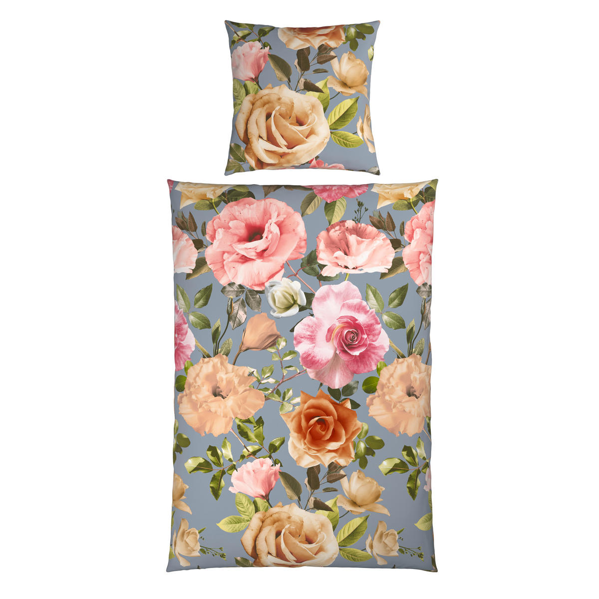 BETTWÄSCHE Flanell 155/220 cm  - Multicolor, Textil (155/220cm) - Novel