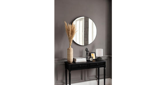 WANDSPIEGEL 50/50/0,5 cm  - Schwarz, Trend, Glas/Metall (50/50/0,5cm) - Boxxx