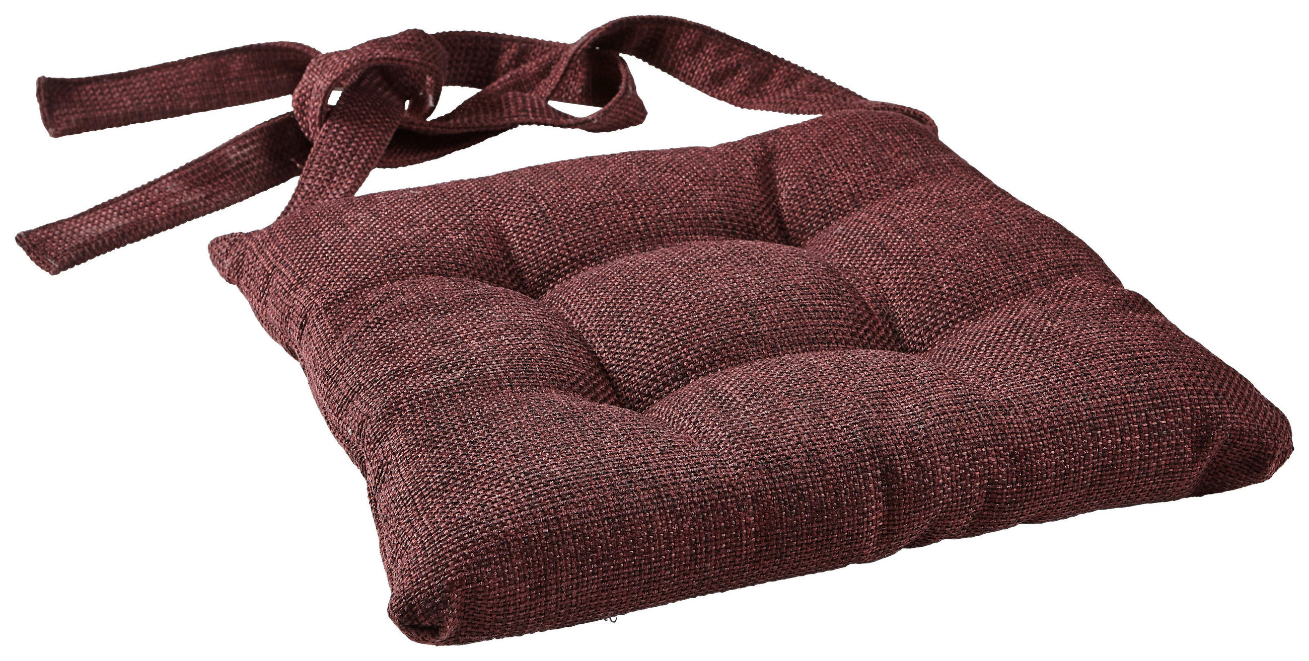 SITZKISSEN  - Bordeaux, Basics, Textil (47/7/45cm) - Novel