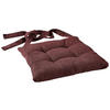 SITZKISSEN  - Bordeaux, Basics, Textil (47/7/45cm) - Novel