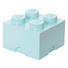 AUFBEWAHRUNGSBOX 25/25/18 cm - Hellblau, Trend, Kunststoff (25/25/18cm) - Lego AUFBEWAHRUNGSBOX 25/25/18 cm - Hellblau, Trend, Kunststoff (25/25/18cm) - Lego