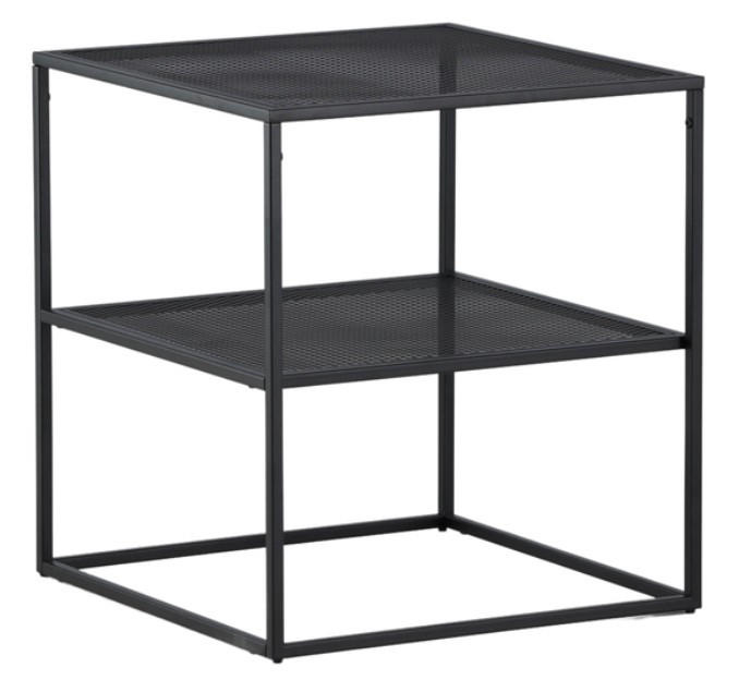 SIDOBORD i metall 55/55/60 cm  - svart, Design, metall (55/55/60cm) - Niels Andersson