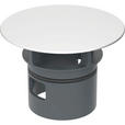 VENTILABDECKUNG 6,4/2/6,4 cm  - Schwarz/Weiß, Basics, Kunststoff (6,4/2/6,4cm) - Novel