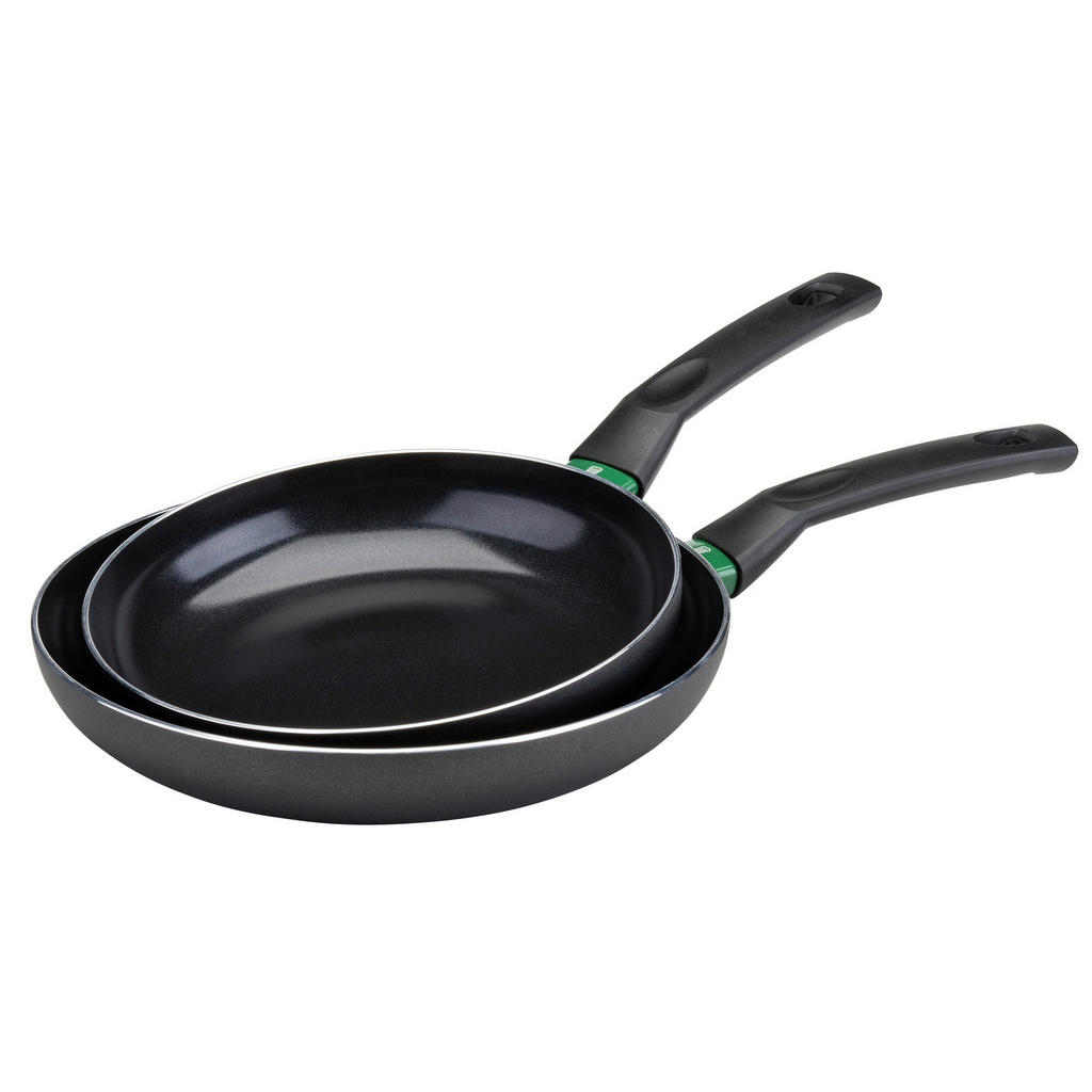 Chefkoch+Fackelmann SADA PÁNVÍ, 24+28 cm, vrstva z keramiky, 2dílné