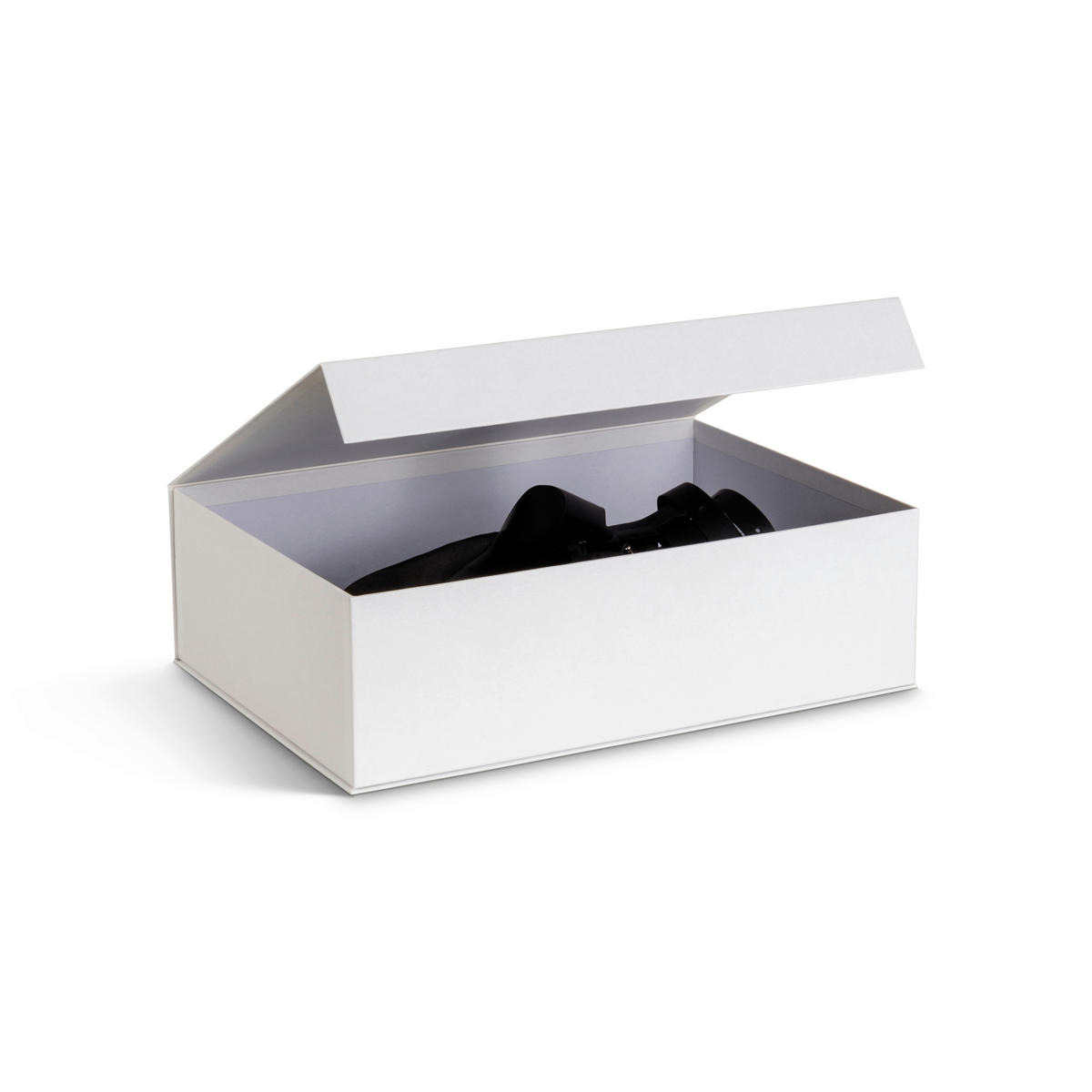 AUFBEWAHRUNGSBOX    29.5/42.5/13 cm  - Weiß, Basics, Karton/Papier (29.5/42.5/13cm)