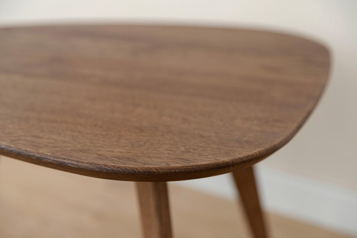COUCHTISCH Holz 96/95/47,5 cm  - Eichefarben/Dunkelbraun, Design, Holz (96/95/47,5cm) - Livetastic