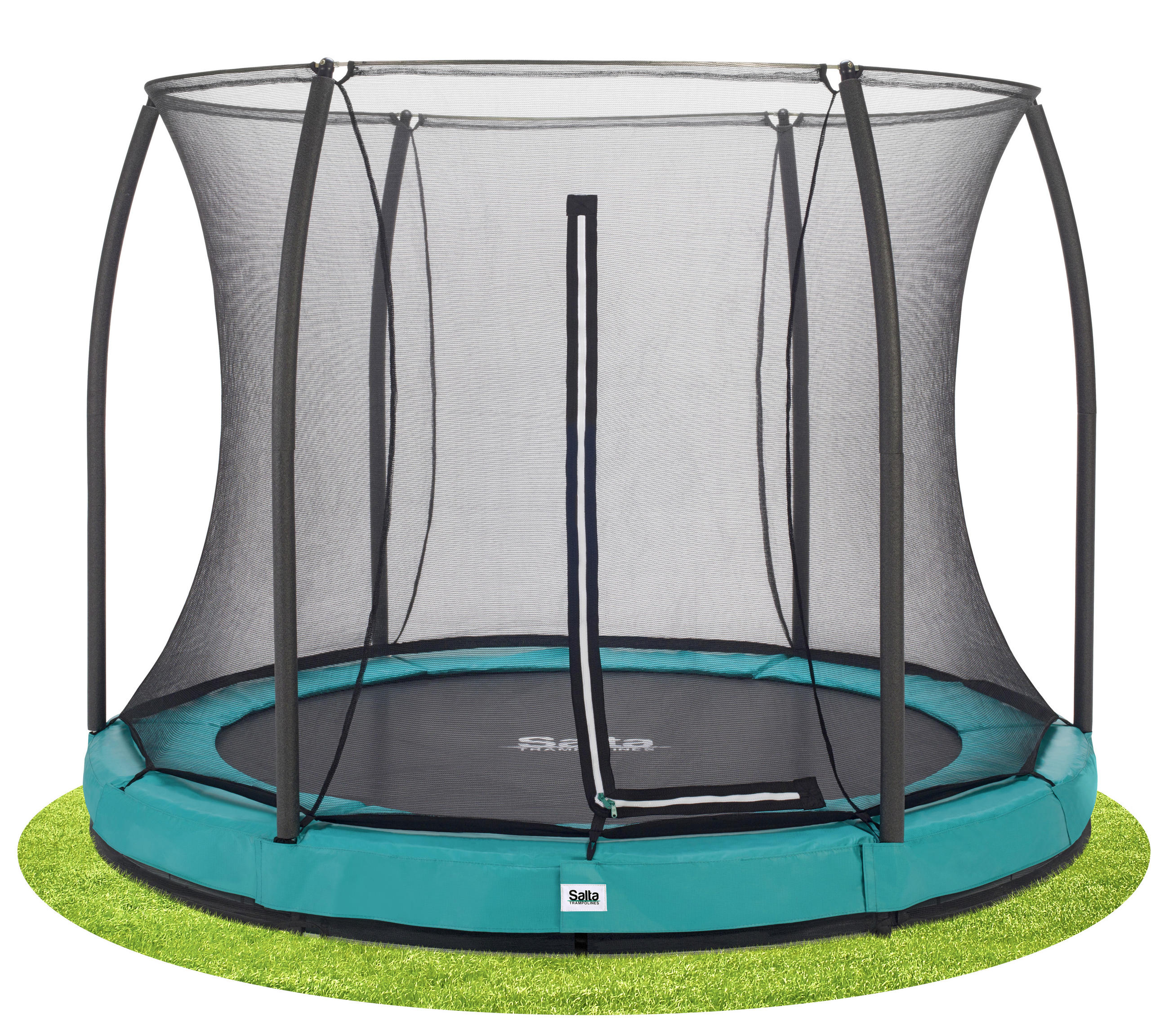 Trampolin Salta Comfort Ground Salta Comfort Edition Ground  - Grün, Basics, Metall (183cm) - Salta