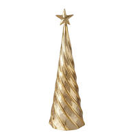 DEKOBAUM  - Goldfarben, Basics, Metall (13/43cm) - Boltze Home