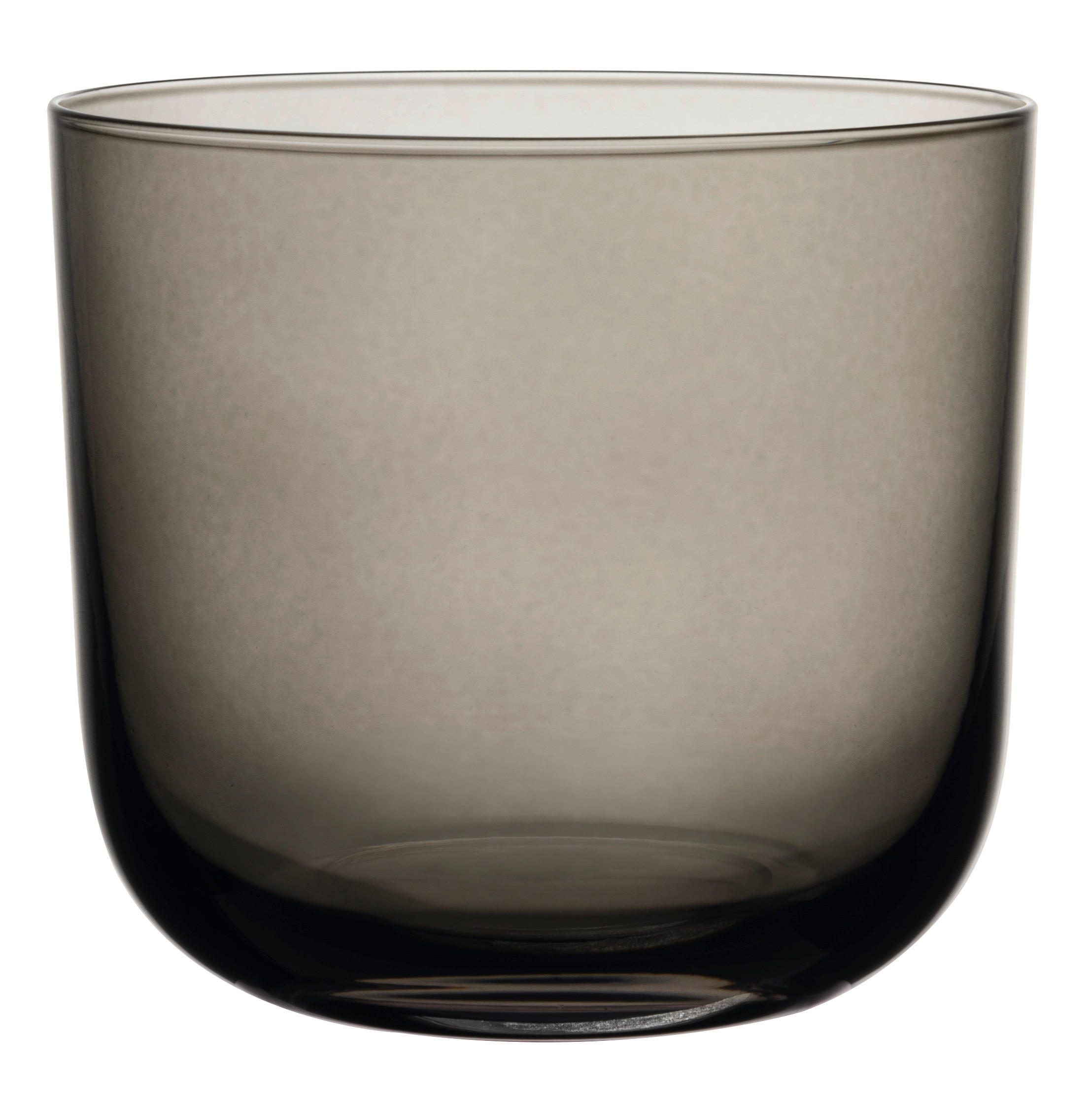 WASSERGLAS  2-teilig  - Dunkelgrau, KONVENTIONELL, Glas (9/9/8,30cm) - like.Villeroy & Boch
