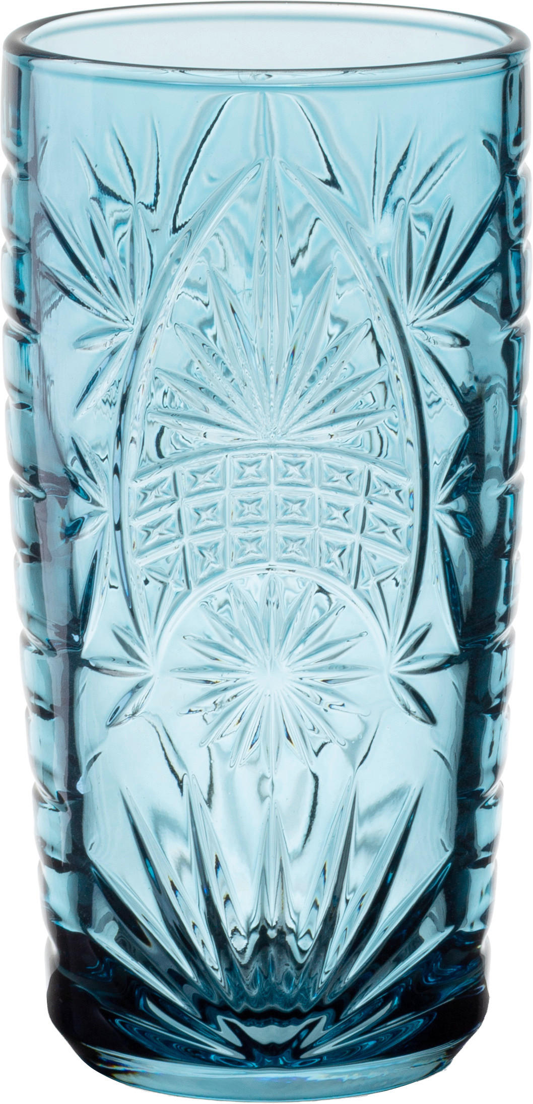 SKLENIČKA NA LONGDRINK - světle modrá, Trend, sklo (14.25cm) - Sola