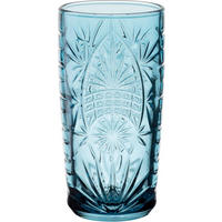SKLENIČKA NA LONGDRINK - světle modrá, Trend, sklo (14.25cm) - Sola