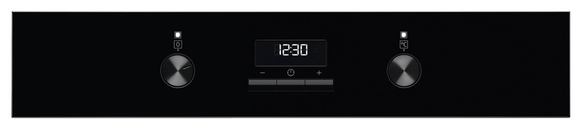 BACKOFENSET ELXB1K  - Schwarz, Basics, Glas/Metall (60/59,4/56cm) - Electrolux